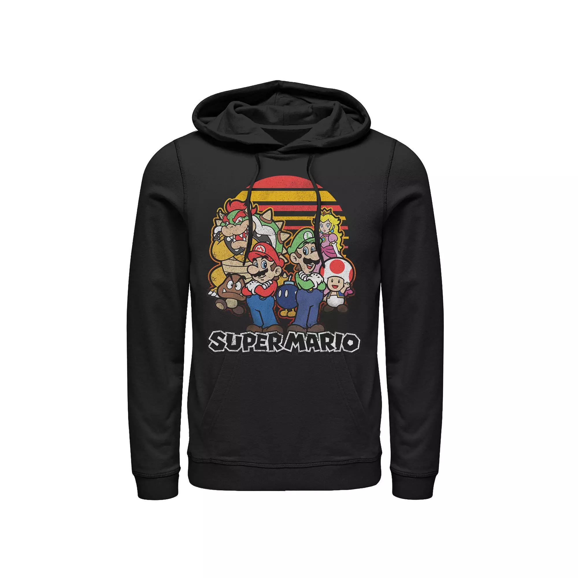 Men's Star Wars The Mandalorian Child Hiding Logo Hoodie, Size: Medium, Black Product Image