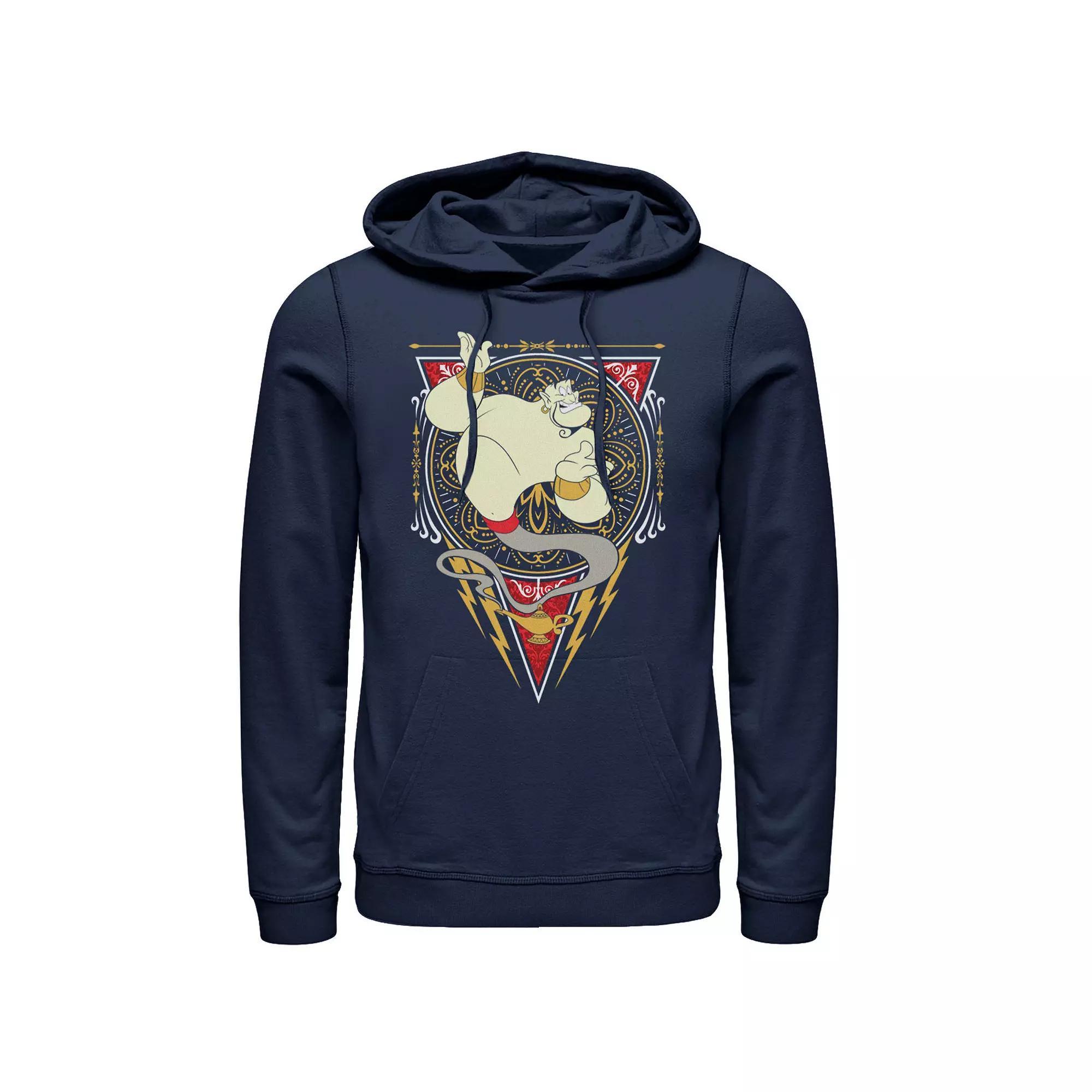 Disney's Aladdin Wishes Men's Pullover Hoodie, Size: Small, Blue Product Image