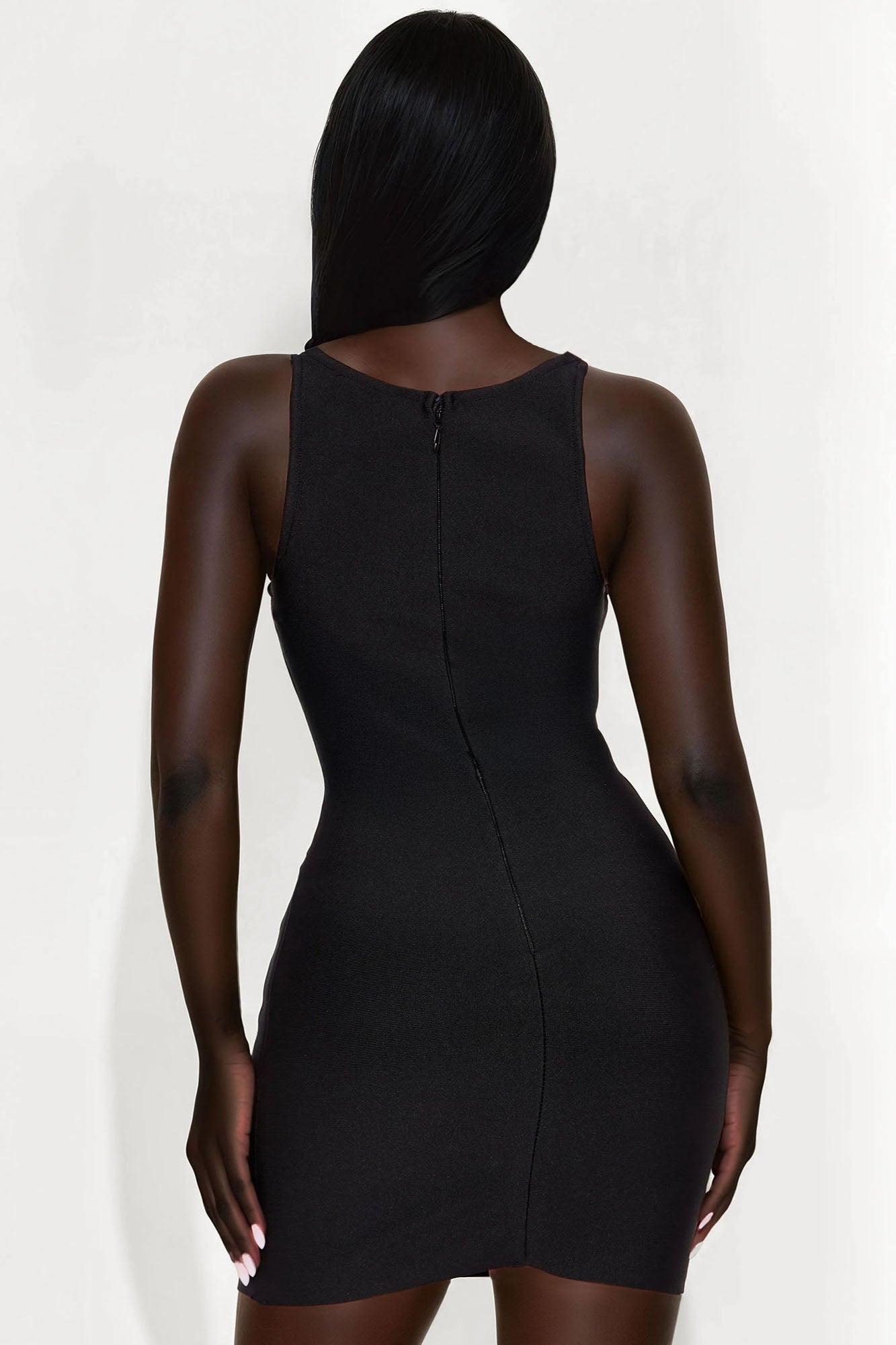 Deandra Bandage Mini Dress - Black Product Image