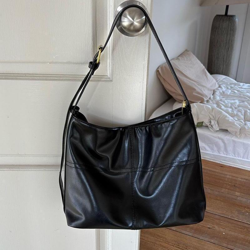 Faux Leather Tote Bag Product Image