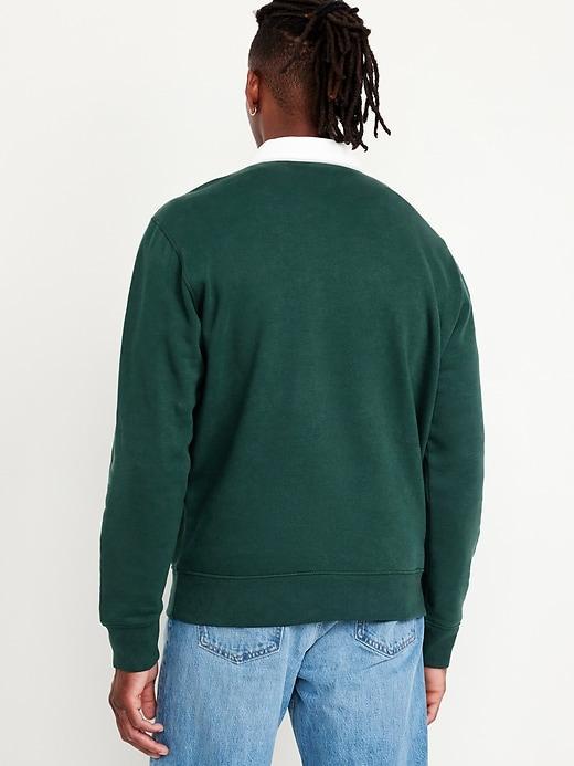 Quarter-Zip Fleece Polo Product Image