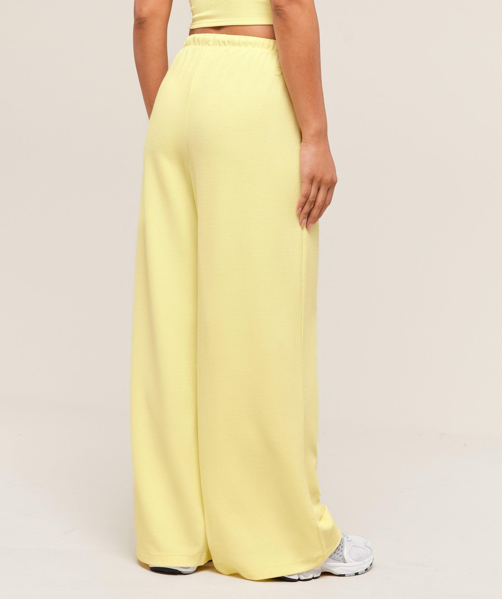 Waffle Wide Leg Pants Product Image