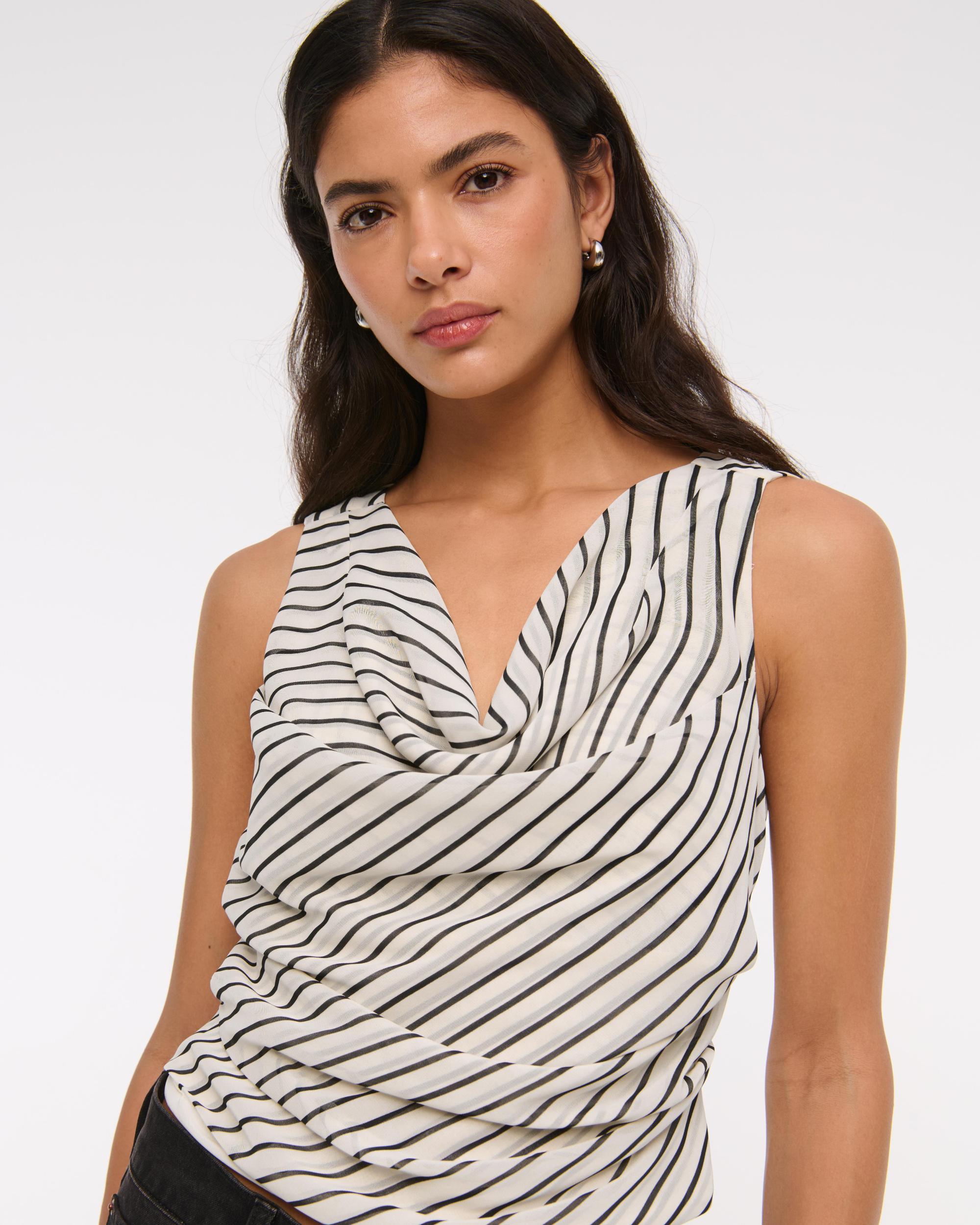 Drapey Plunge Top Product Image