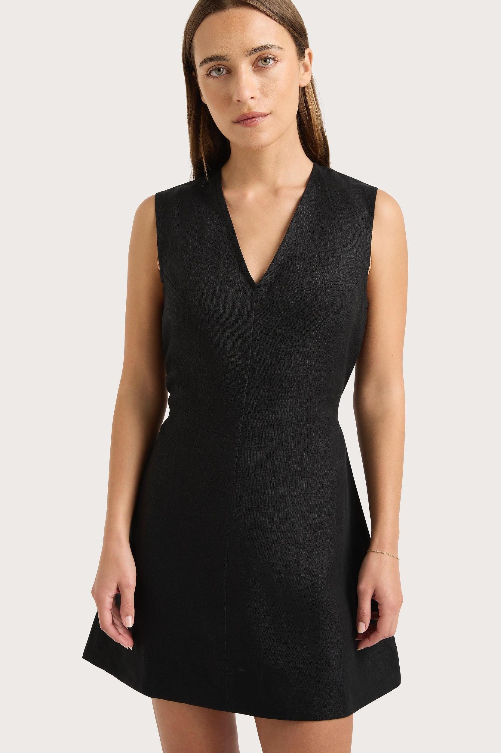 Daiane Mini Dress Black Product Image