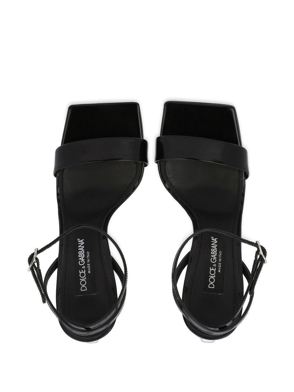 3.5 105mm patent leather sandals Product Image