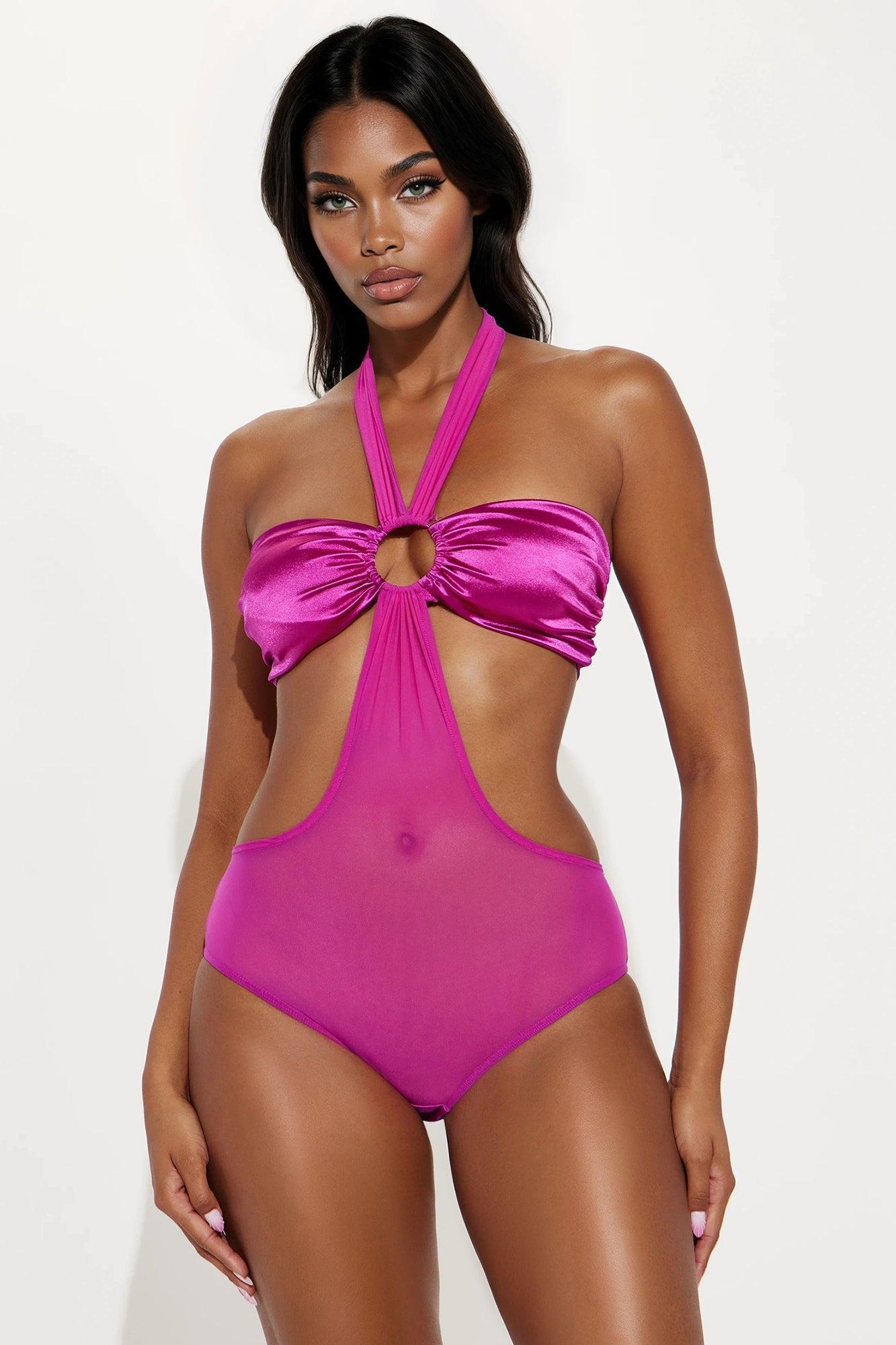 High Stakes Skirt Set - Magenta Product Image