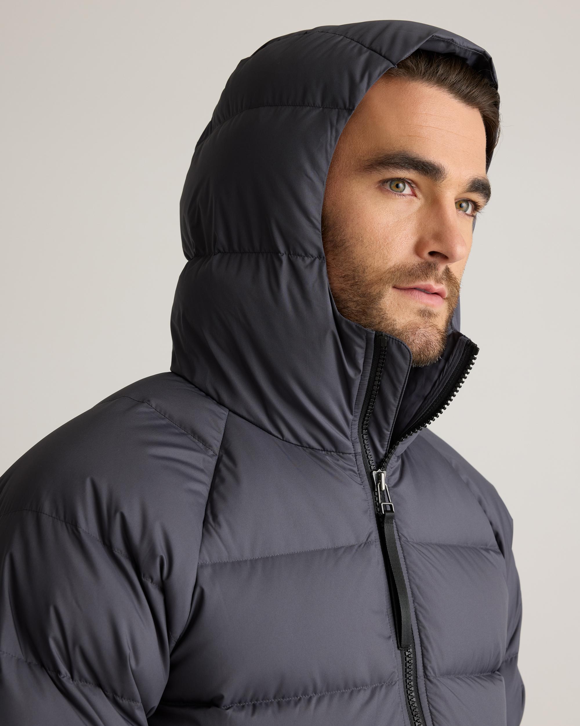 Quince | Men's Responsible Down Puffer Jacket with Hood Recycled Polyester Product Image