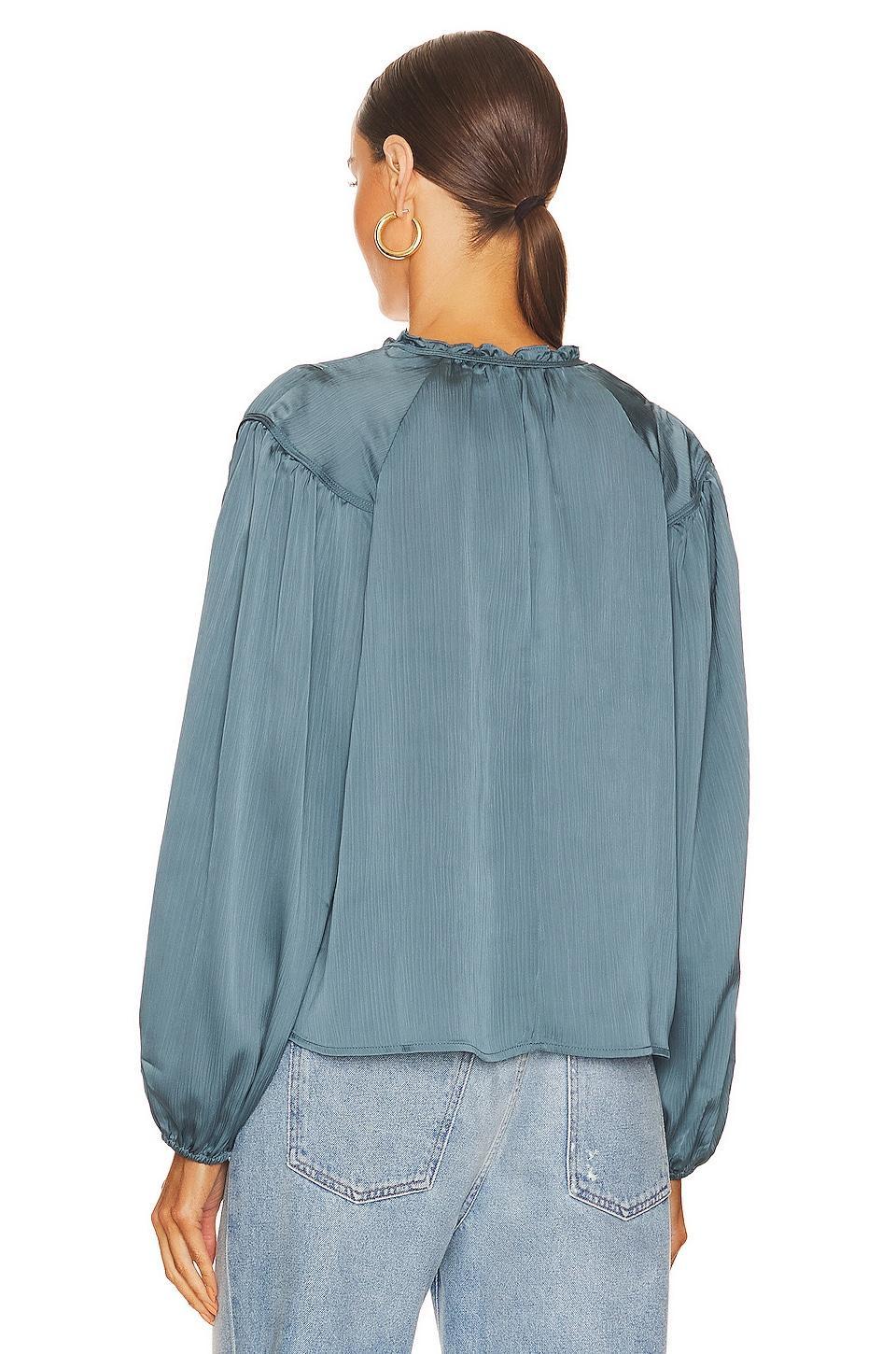 Ruched Detail Raglan Top Product Image