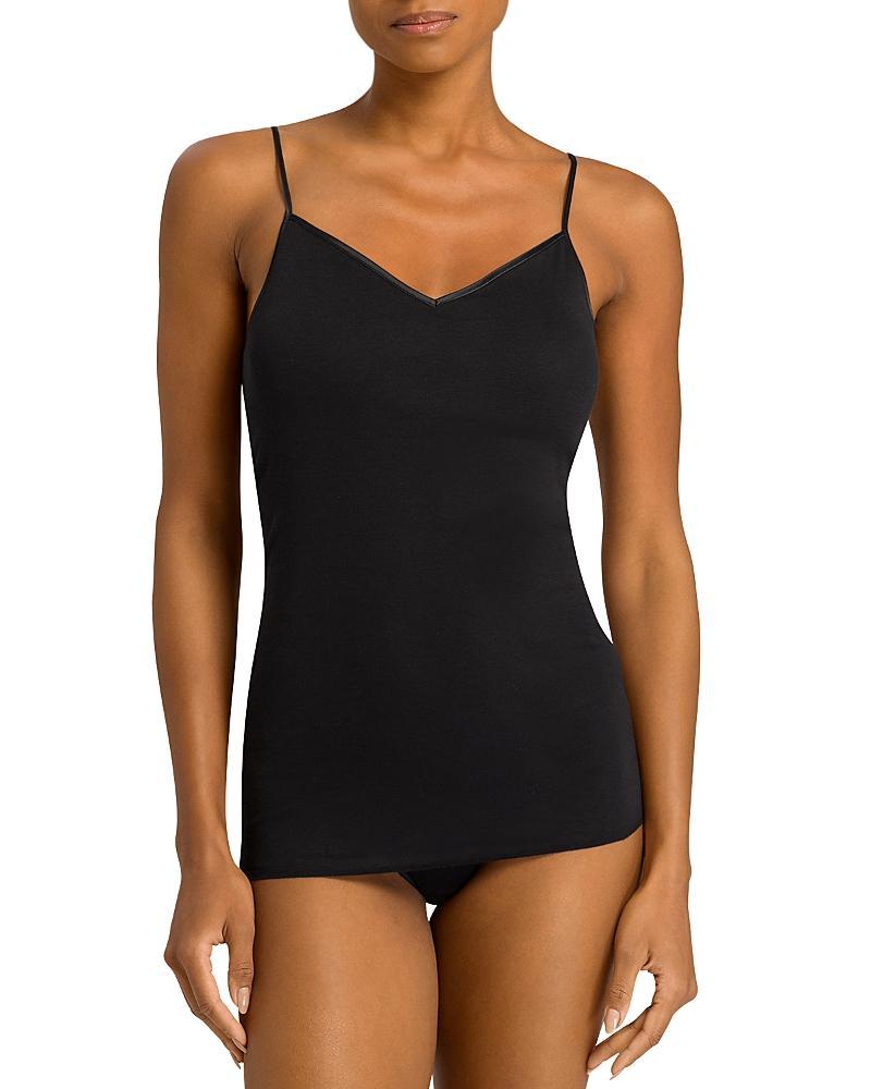 Hanro Cotton Seamless Padded Spaghetti Strap Cami Product Image