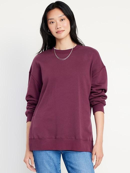 SoComfy Relaxed Tunic Sweatshirt Product Image