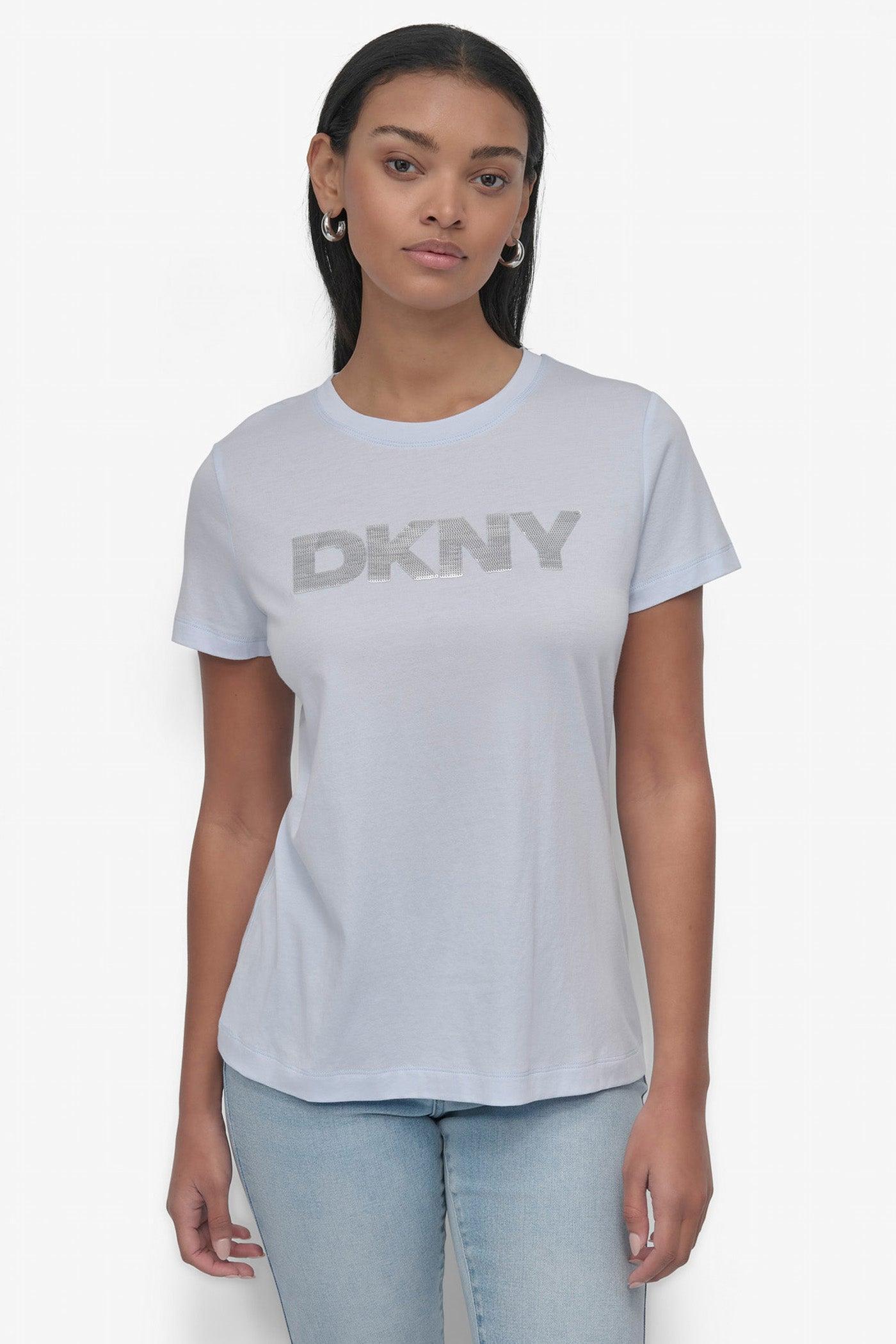 SEQUIN LOGO CREW NECK TEE Product Image