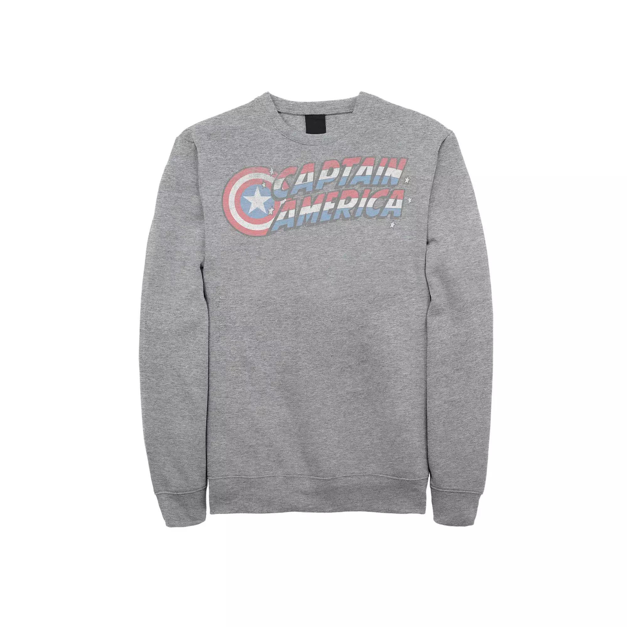 Disneys A Goofy Movie Mens The Goof The Son Cards Sweatshirt Athletic Grey Product Image