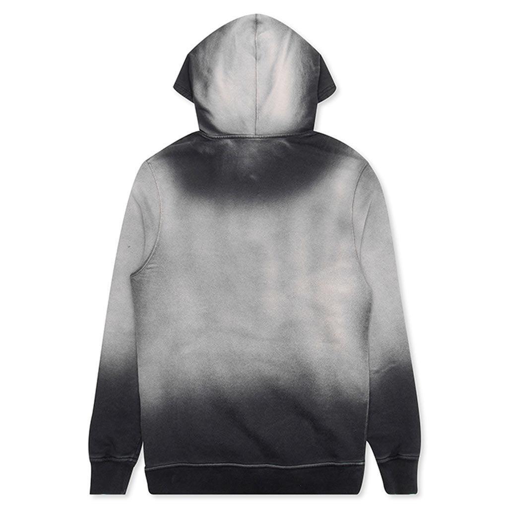 Gradient Hoodie - Black Pigment Dye Male Product Image