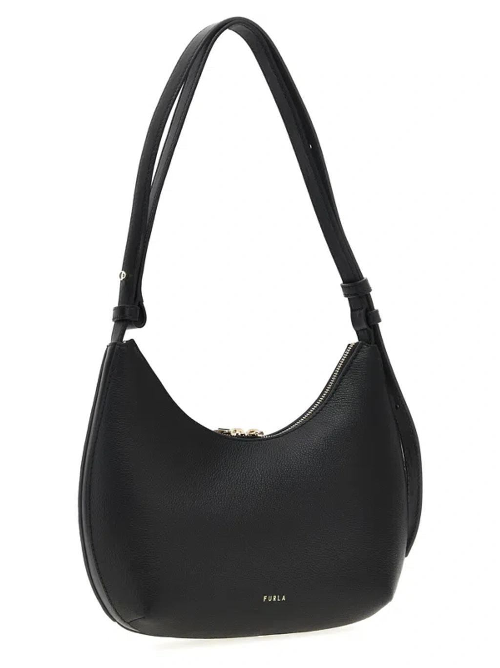 FURLA ' Goccia S' Shoulder Bag In Black Product Image