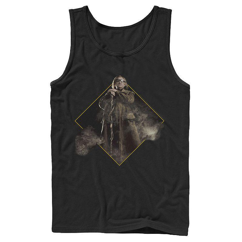 Men's Jurassic Park Velociraptor Tears Through Tank Top, Size: Small, Blue Product Image