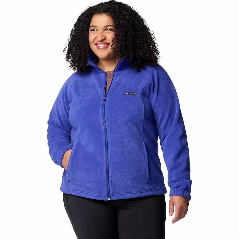 Womens Columbia Benton Springs Zip-Front Fleece Jacket Columbia Blue Product Image