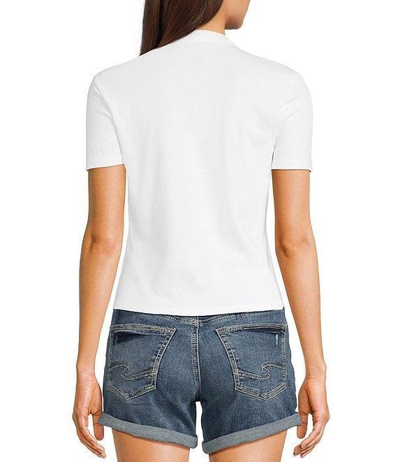 Rip Curl Neon Palm Short Sleeve Fitted T-Shirt Product Image