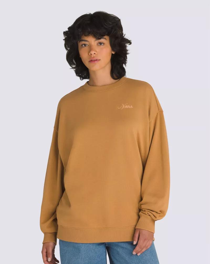 On The Move Oversized Crew Sweatshirt Product Image