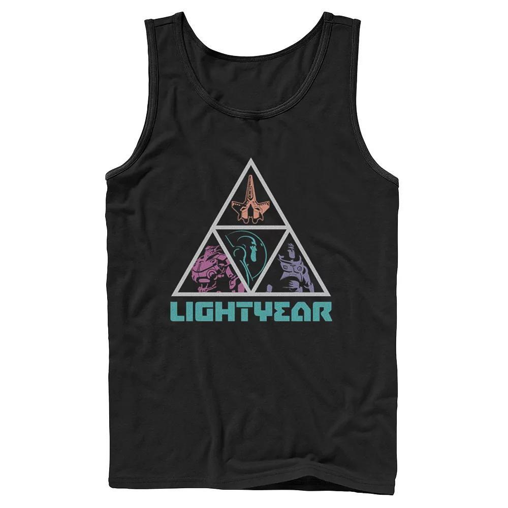 Disney / Pixar's Lightyear Emperor Zurg Men's Triangle XL-15 Emperor Zurg Buzz Lightyear Tank Top, Size: Large, Black Product Image