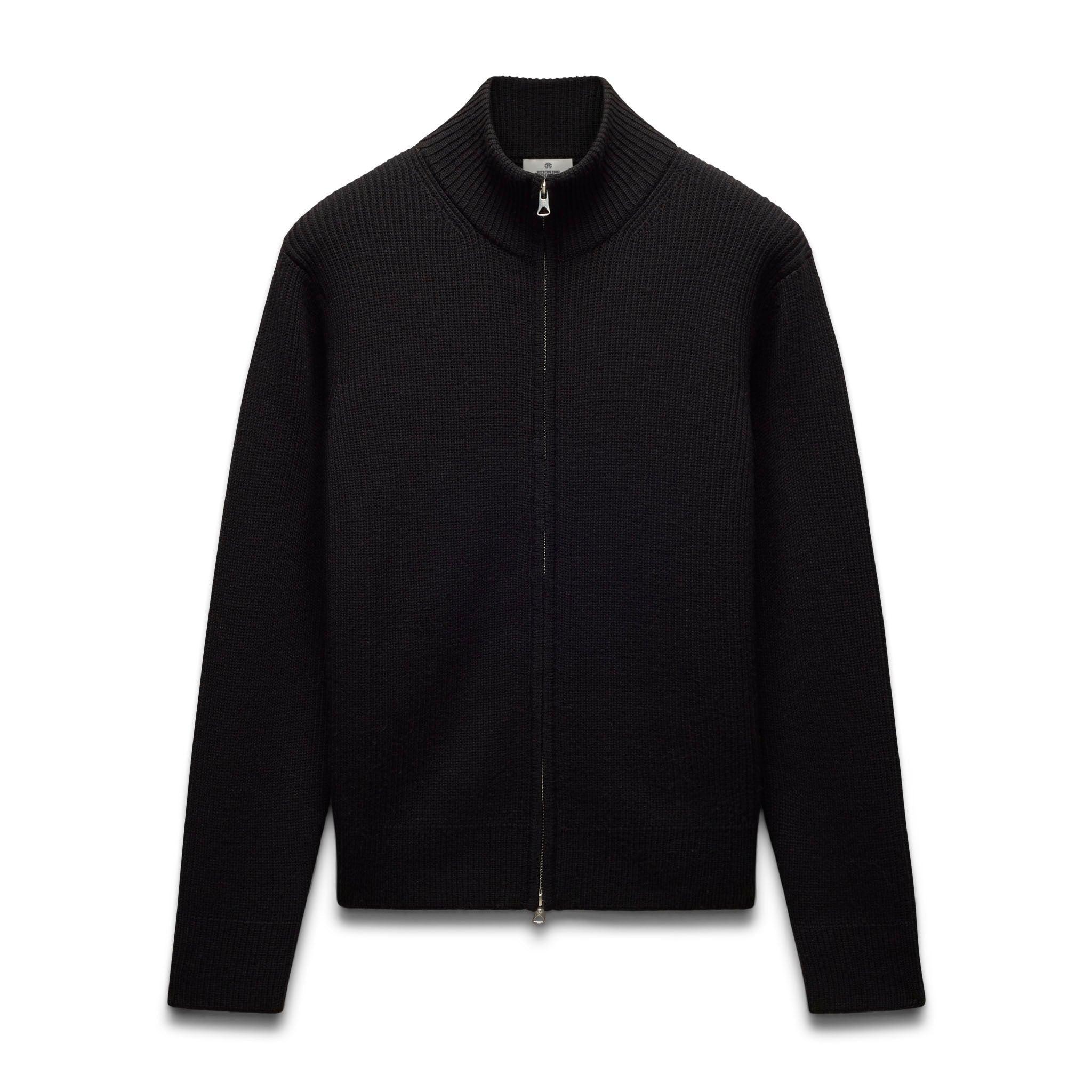 Merino Rib Vinnie Track Jacket Male Product Image