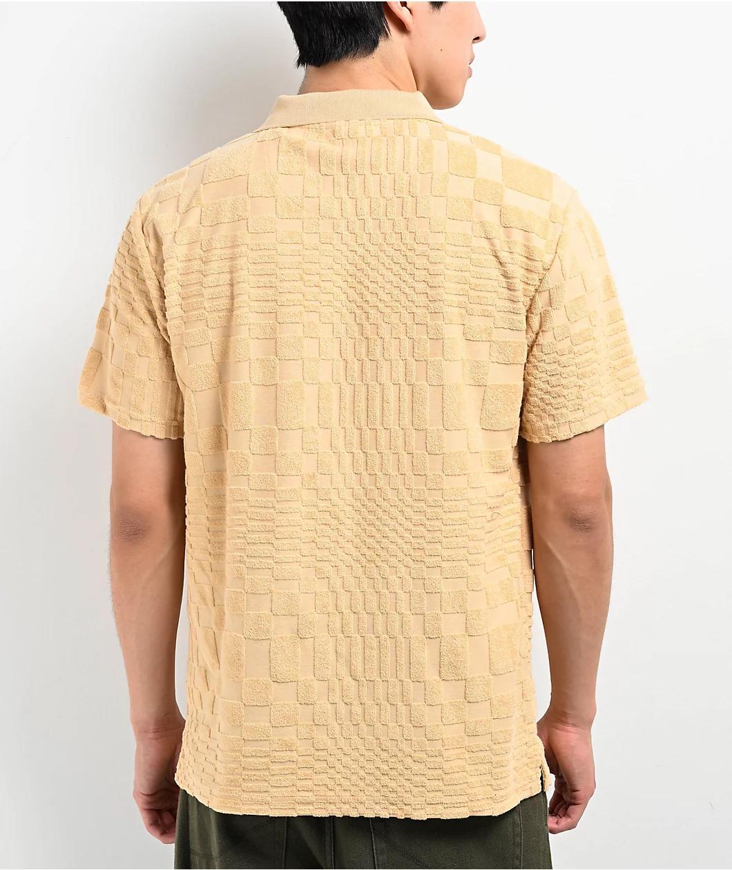Killer Acid Nature Is Weird Beige Polo Shirt Product Image