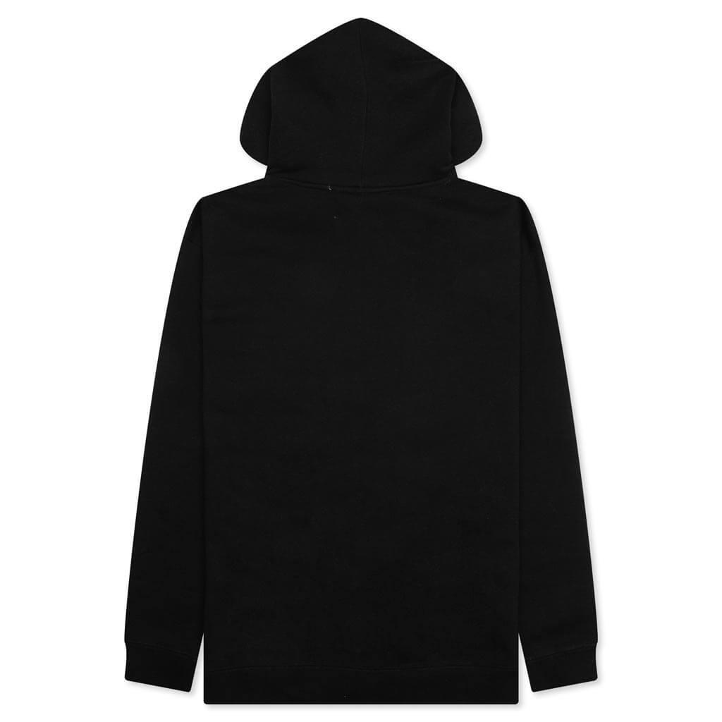 Script Logo Hoodie - Black Male Product Image