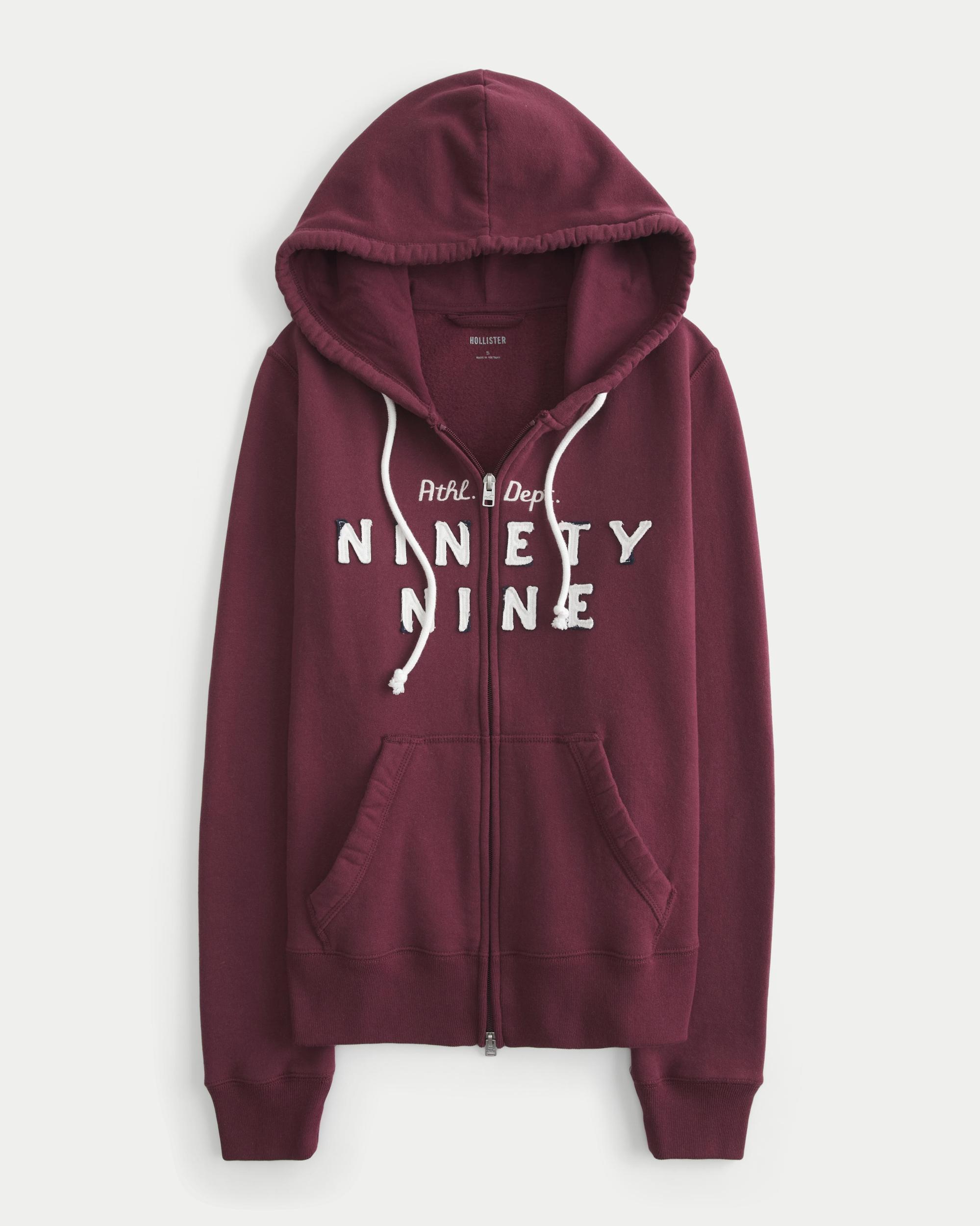 Y2K Graphic Zip-Up Hoodie Product Image