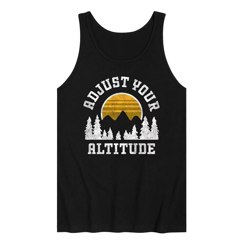 Men's Adjust Your Altitude Tank Top, Size: XL, Black Product Image
