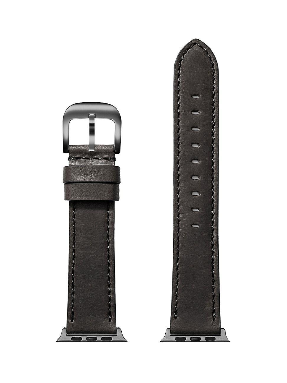 Mens 20mm Grizzly Leather Strap for Apple Watch Product Image