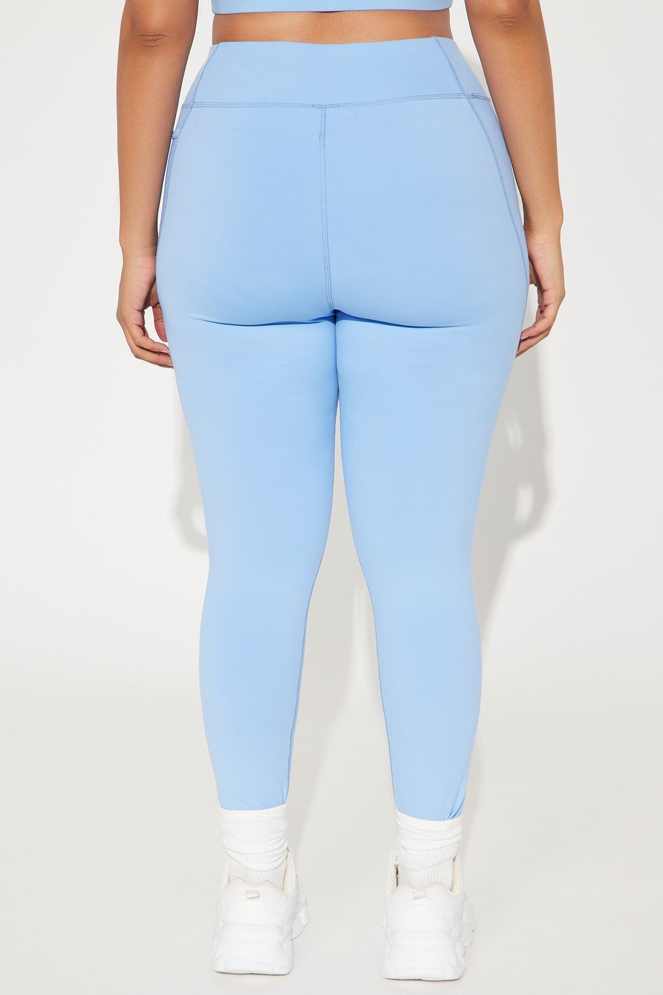 Match Point Active Legging - Light Blue Product Image