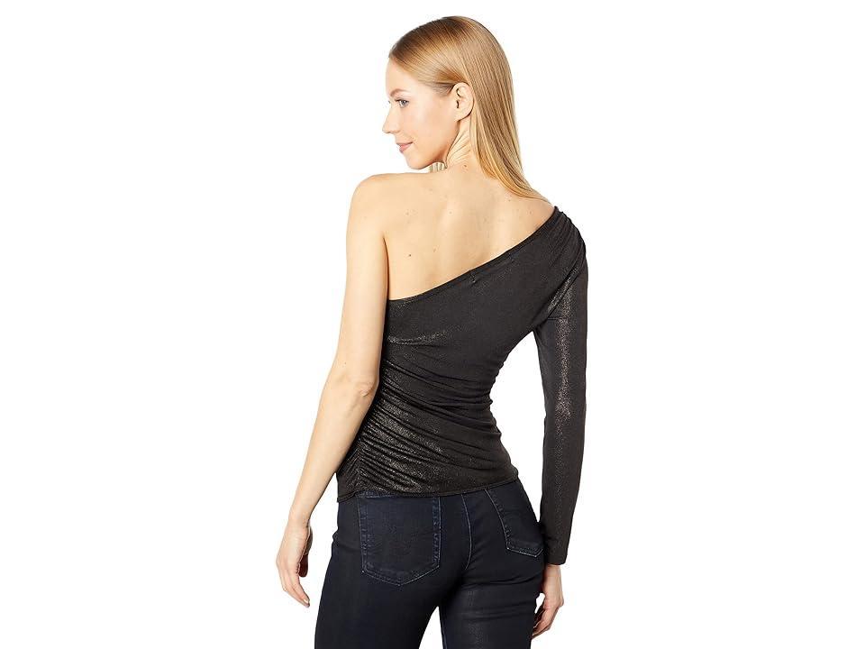 Bishop + Young Blake One-Shoulder Top (Shimmer) Women's Clothing Product Image