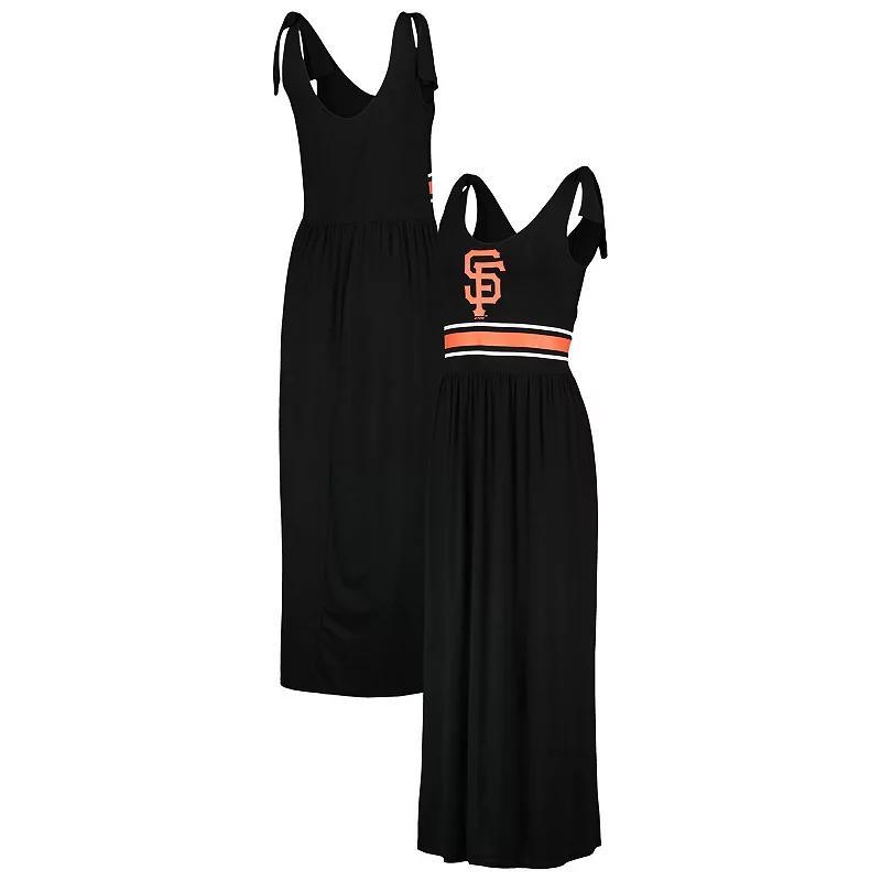 Women's G-III 4Her by Carl Banks Black San Francisco Giants Game Over Maxi Dress, Size: Large Product Image