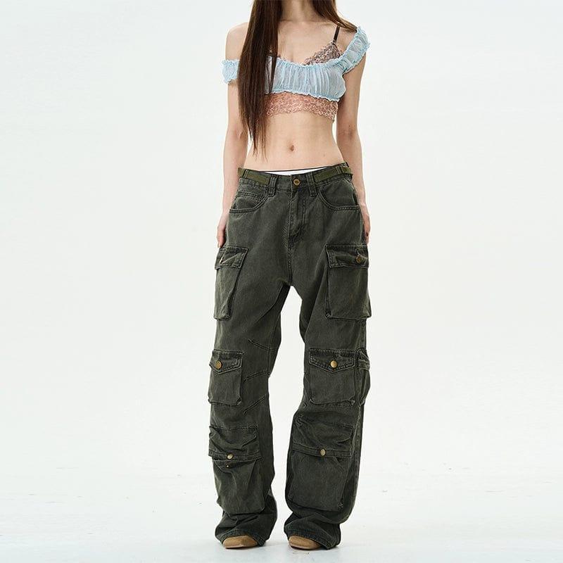 RT No. 12215 MULTI-POCKET CARGO PANTS Product Image