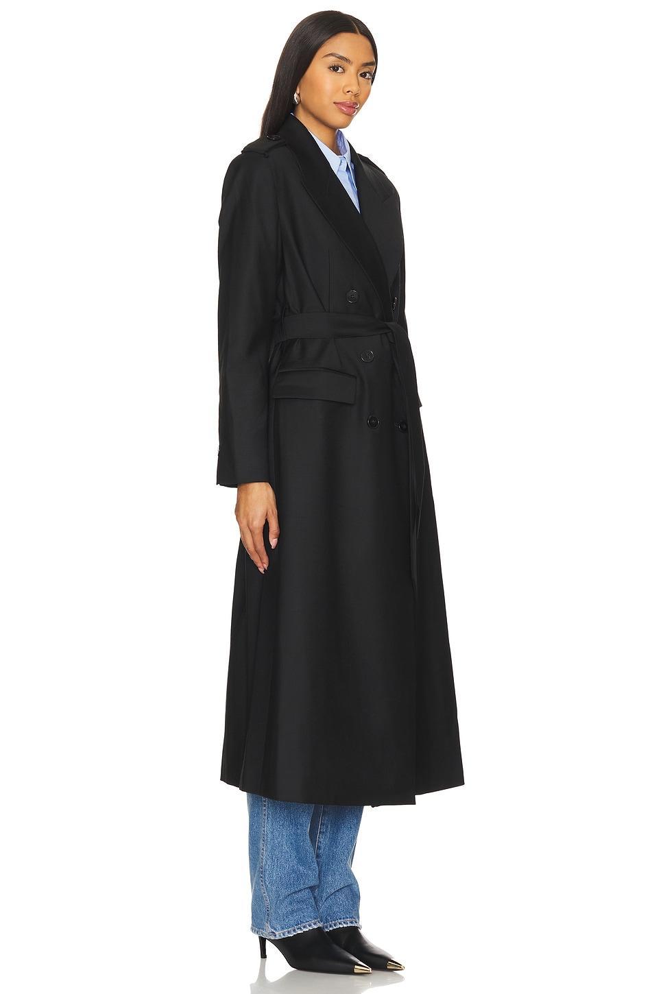 Colette Oversized Trench Coat Ivy Oak Product Image