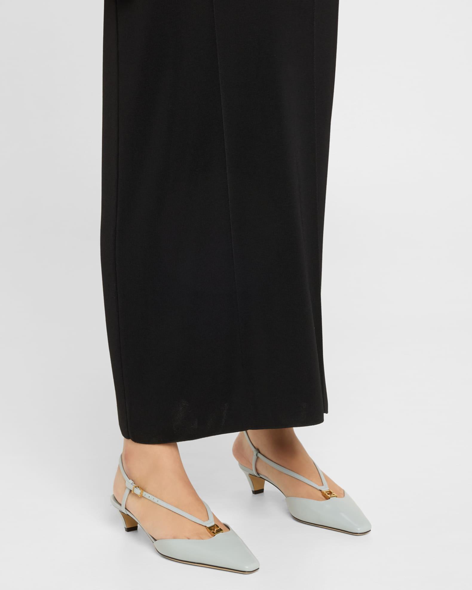 4G Leather Ankle-Strap Pumps Product Image