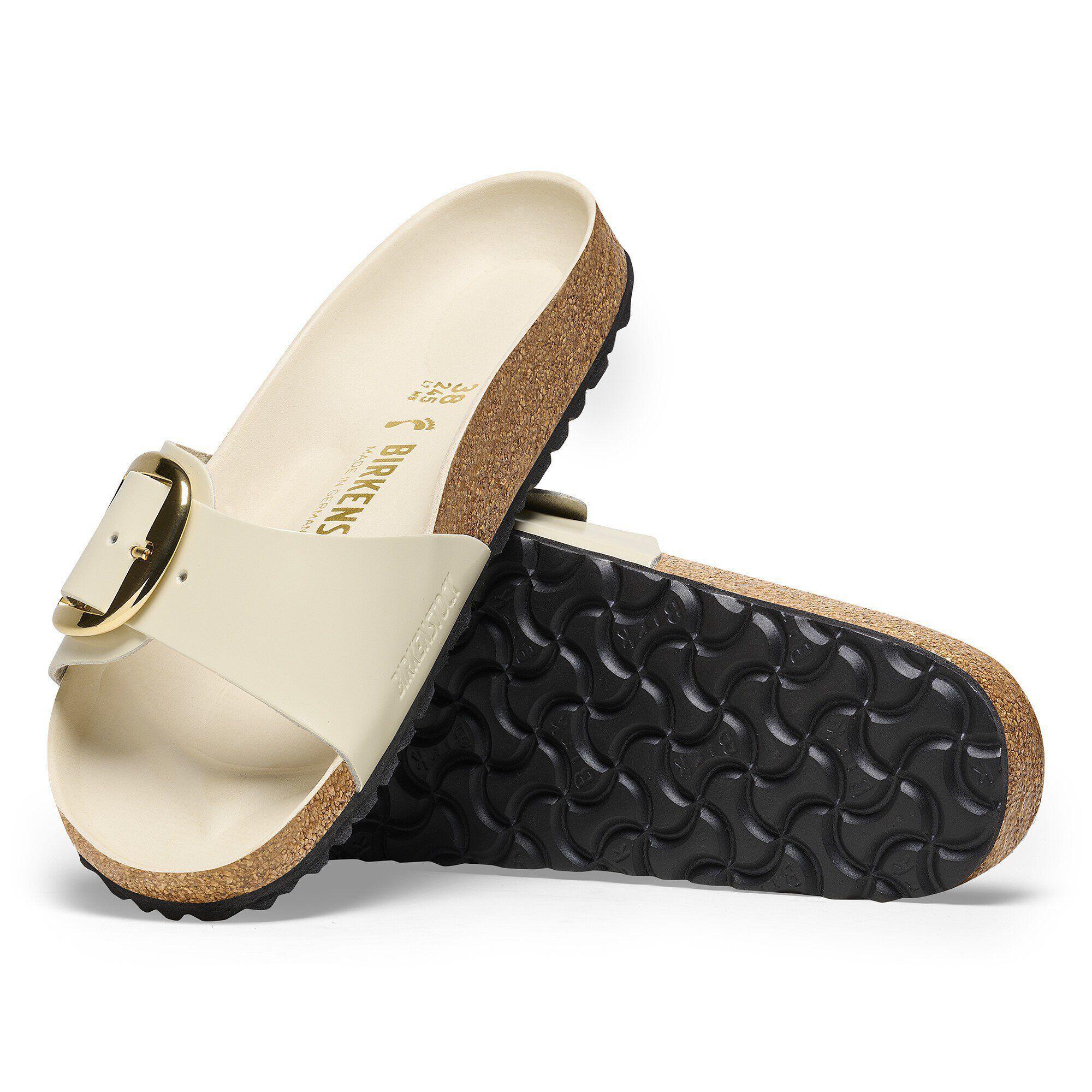 Madrid Big Buckle Natural Leather Patent Product Image