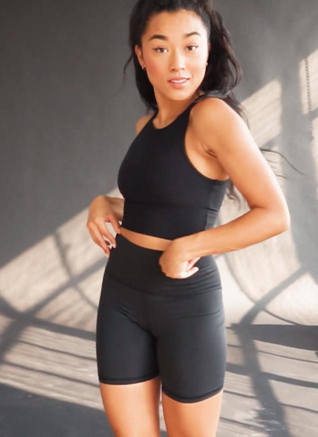 Rae Sports Bra - Turquoise Female Product Image