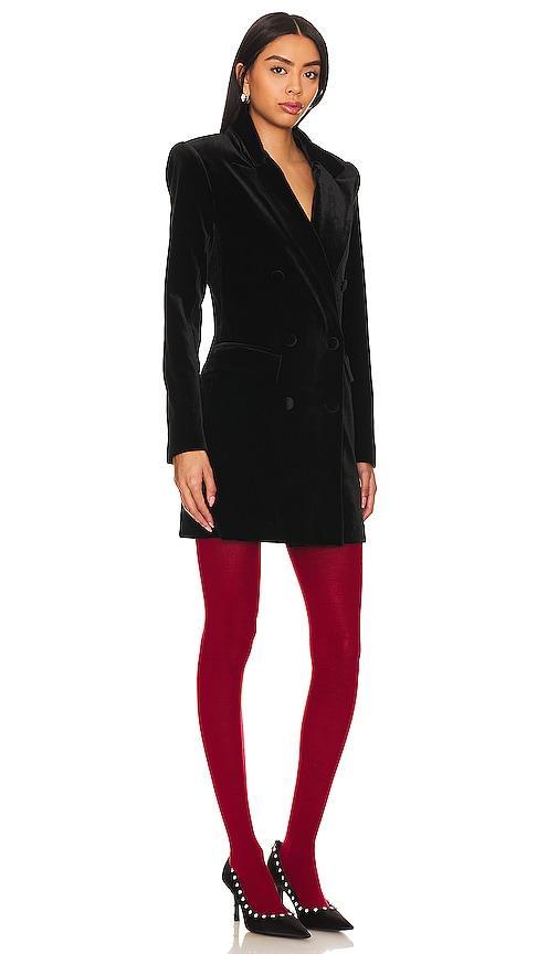 NICHOLAS Kebria Tuxedo Blazer Dress Black. (also in ). Product Image