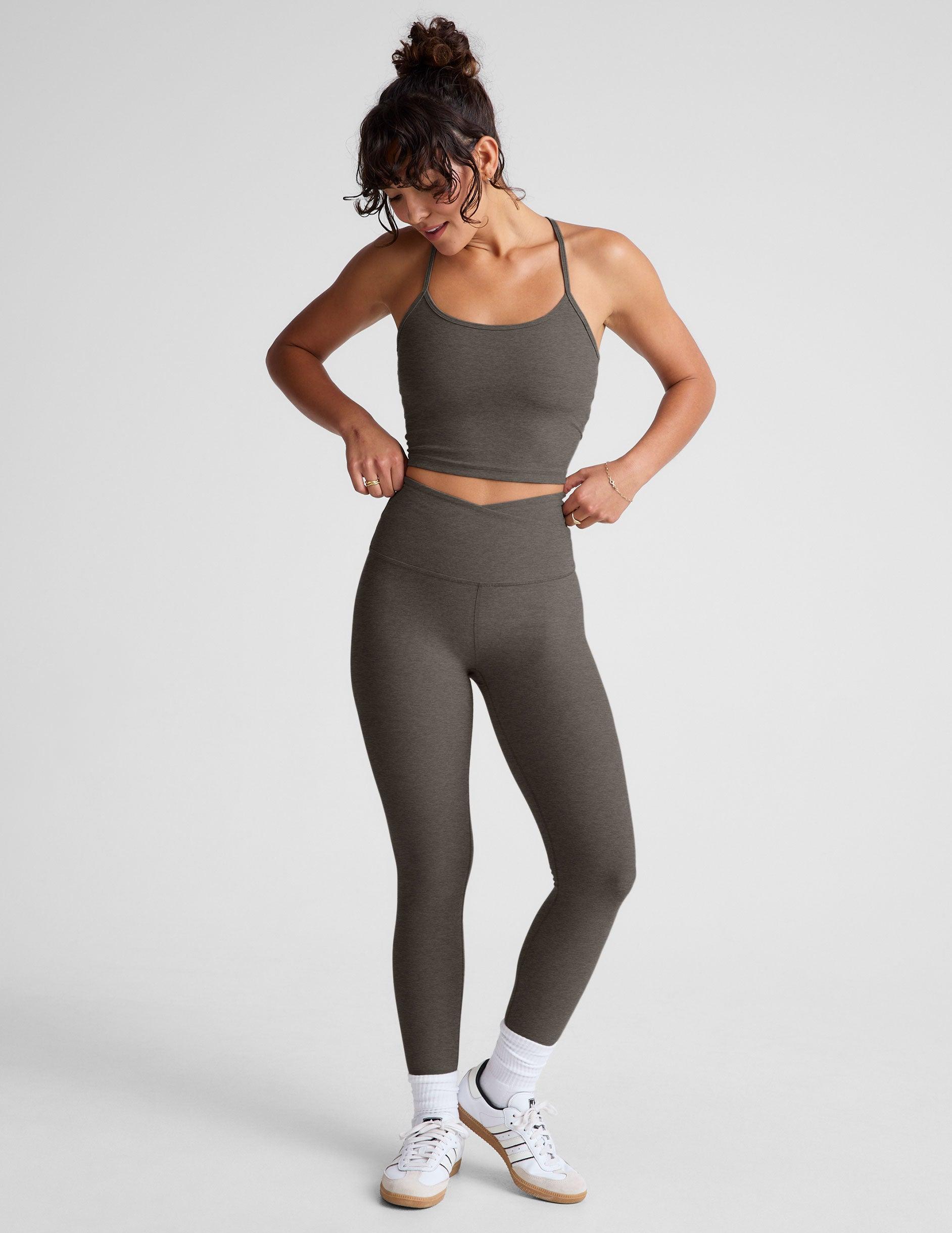 Spacedye Slim Racerback Cropped Tank Product Image