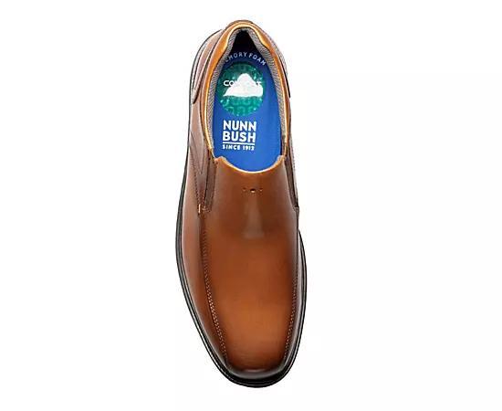 Nunn Bush® Kore Pro Men's Leather Slip-On Shoes, Size: 8.5, Red Product Image