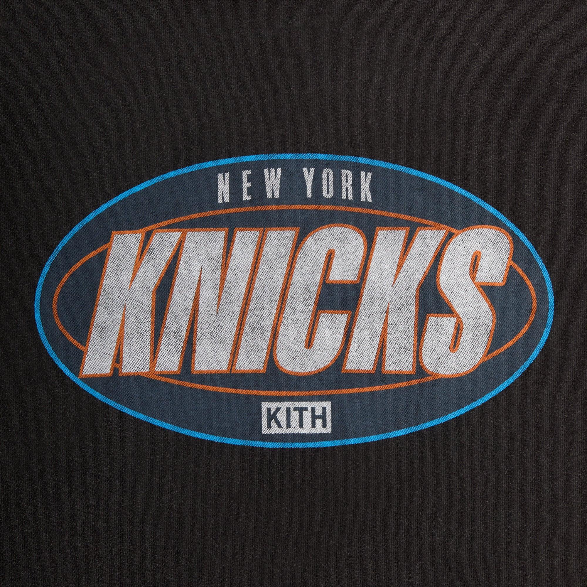 Kith for the New York Knicks Y2K Vintage Tee - Black Male Product Image