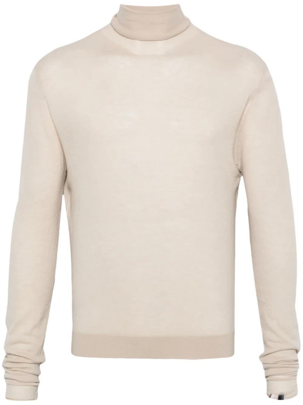 EXTREME CASHMERE Nº365 Thunder Sweater In Neutrals Product Image