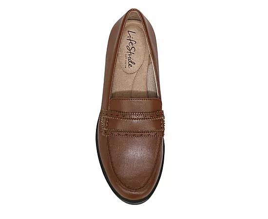 LifeStride London Womens Loafers Brown Brown Product Image