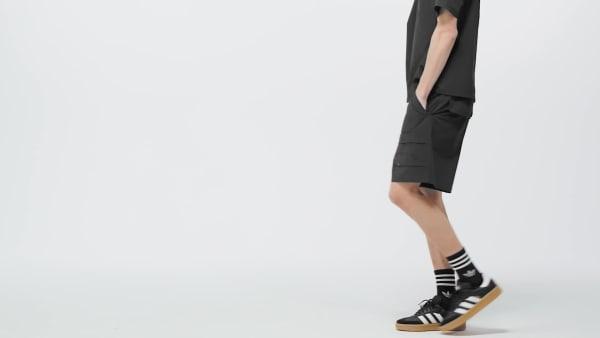 adidas Premium Essentials Utility Cargo Shorts Black S Mens Product Image