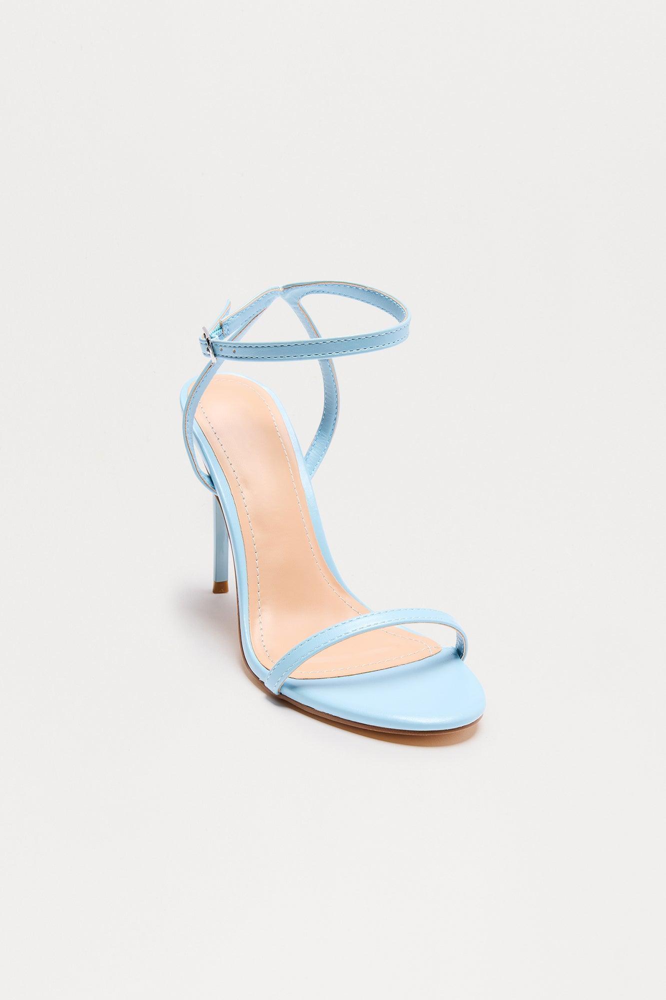 Randi Patent Heels - Blue Product Image