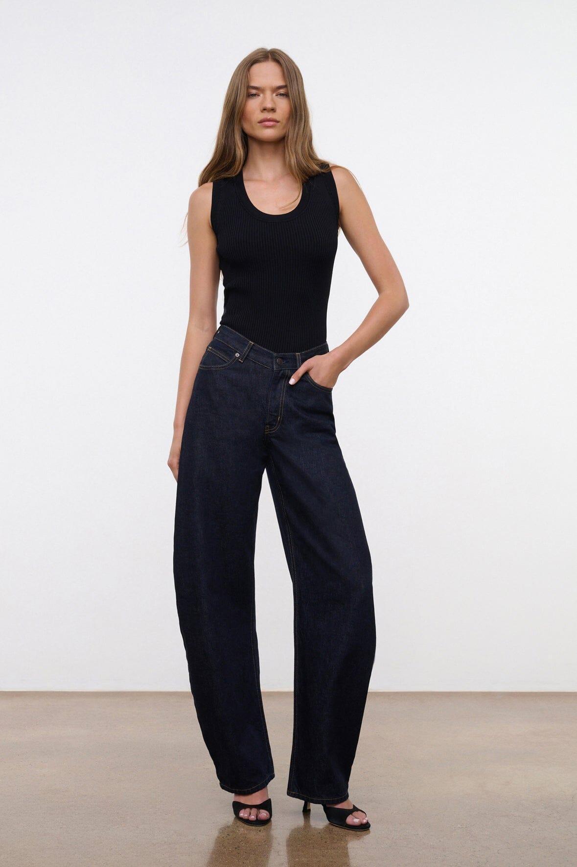 JACKSON BARREL JEAN | INDIGO Product Image