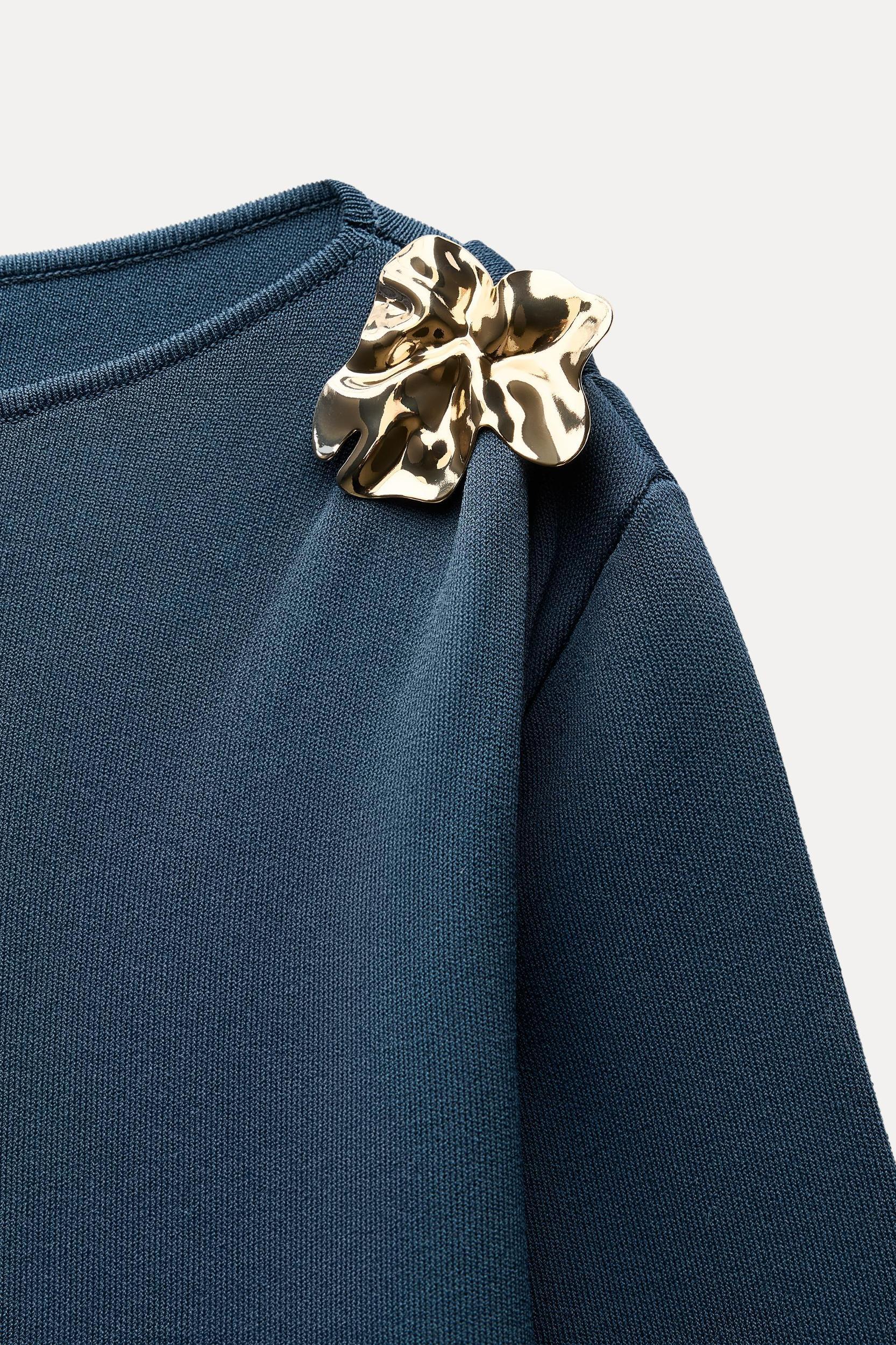 BASIC KNIT MIDI DRESS Product Image
