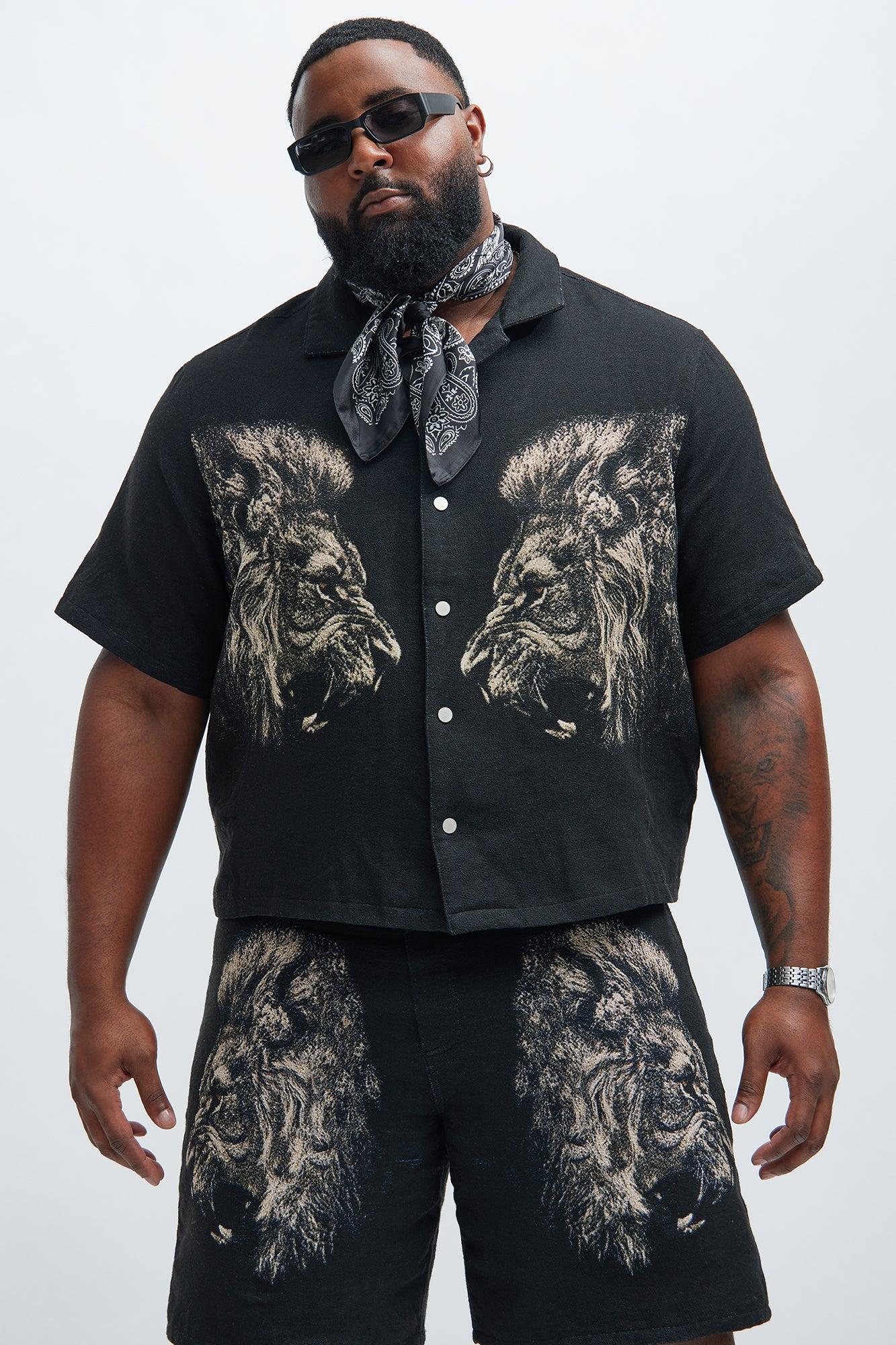 Armaros Tapestry Shirt - Black/combo Product Image