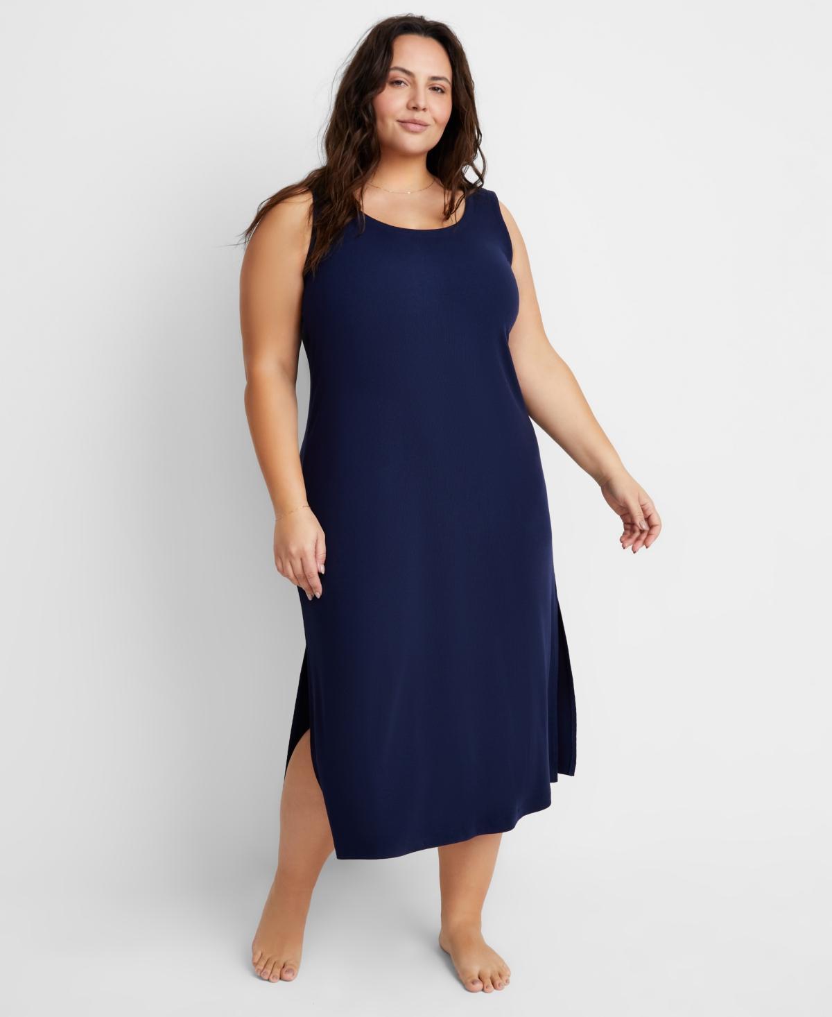 State of Day Womens Ribbed Modal Blend Tank Nightgown Xs-3X, Created for Macys Product Image