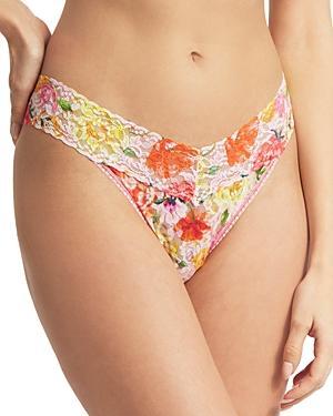 Hanky Panky Signature Lace Printed Original Rise Thong (Staycation) Women's Underwear Product Image